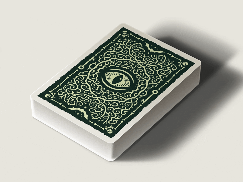 kmg 18 cc playingcard cardback stack dribbble