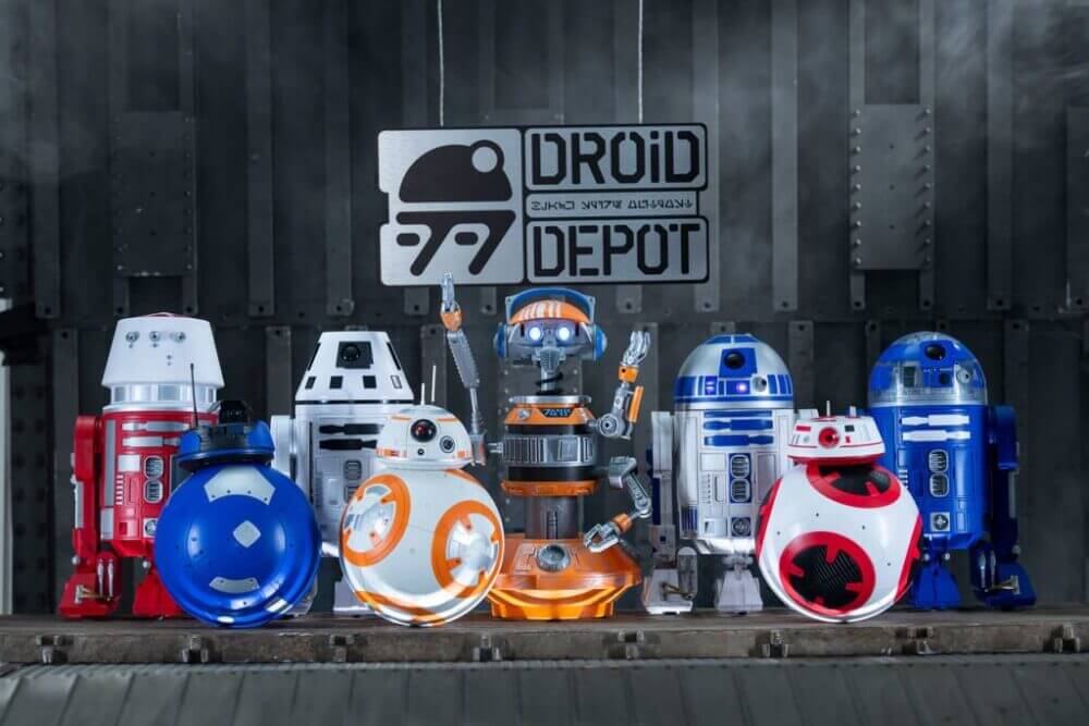 star wars galaxys edge merchandise droids