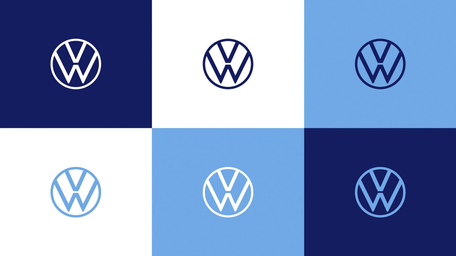 volkswagen 2019 logo colors