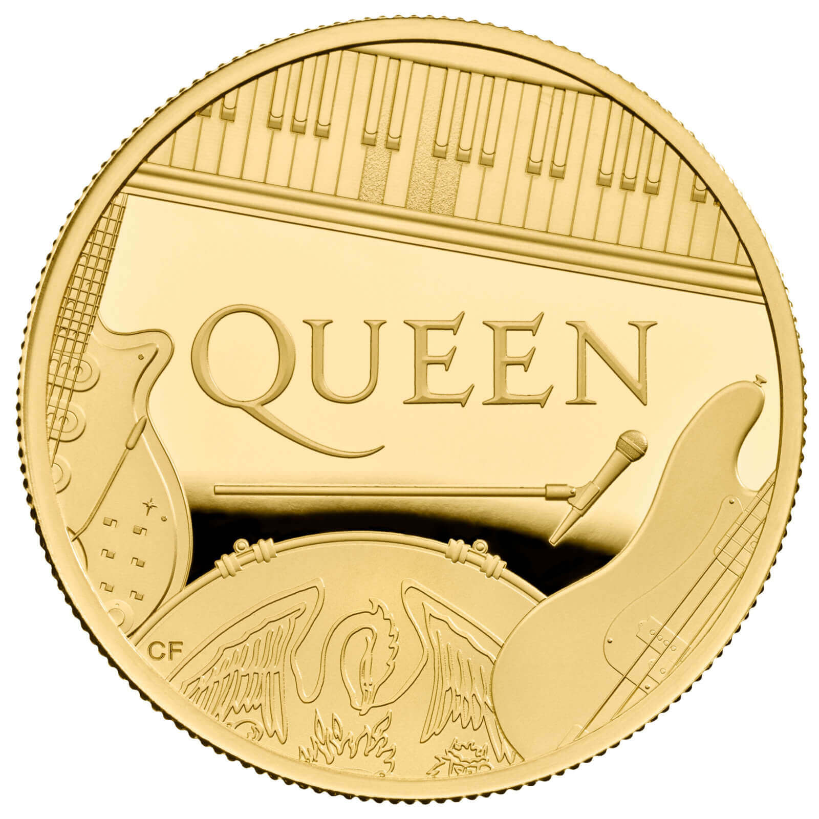 Queen ganha moeda no Reino Unido