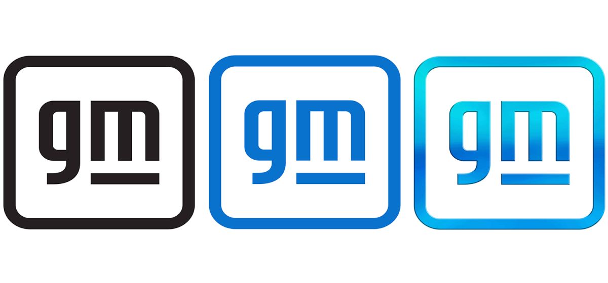 O novo logo da GM