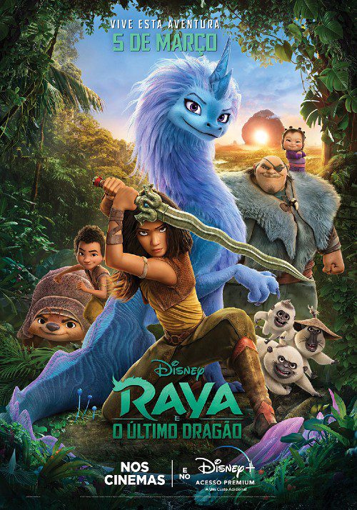 Trailer final da nova princesa da Disney: Raya e o Último Dragão