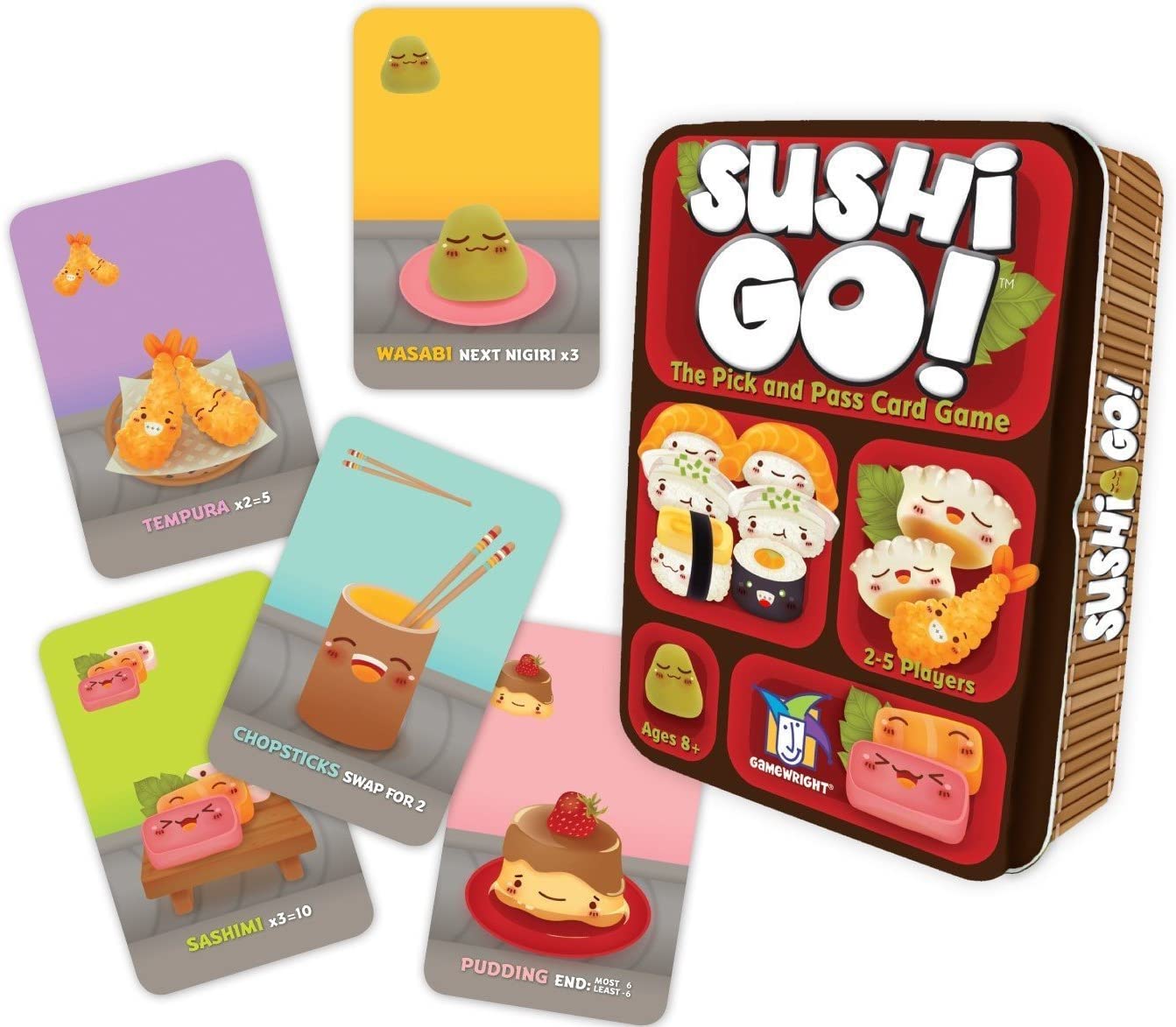 Sushi Go, um jogo de cartas saboroso