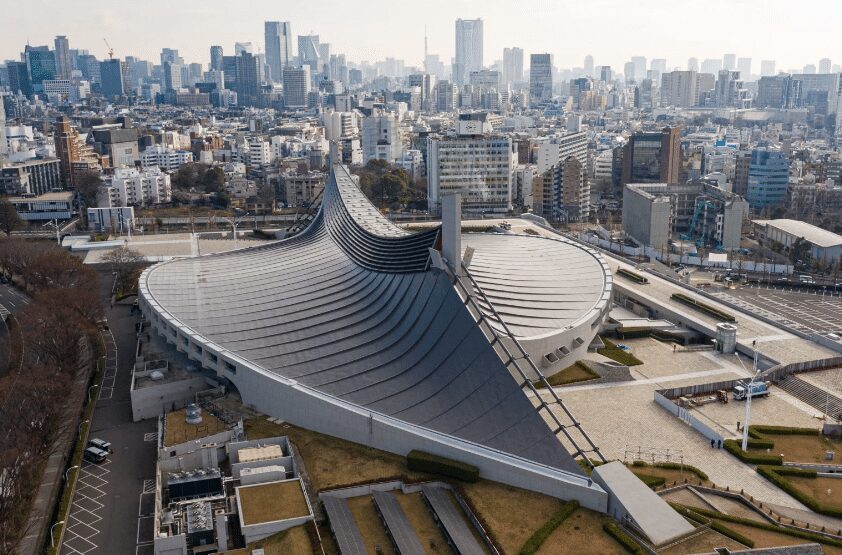 A arquitetura dos Jogos Olímpicos de Tóquio