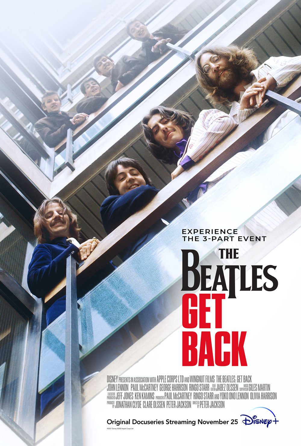 The Beatles: Get Back, série do Disney+, ganha mais um trailer