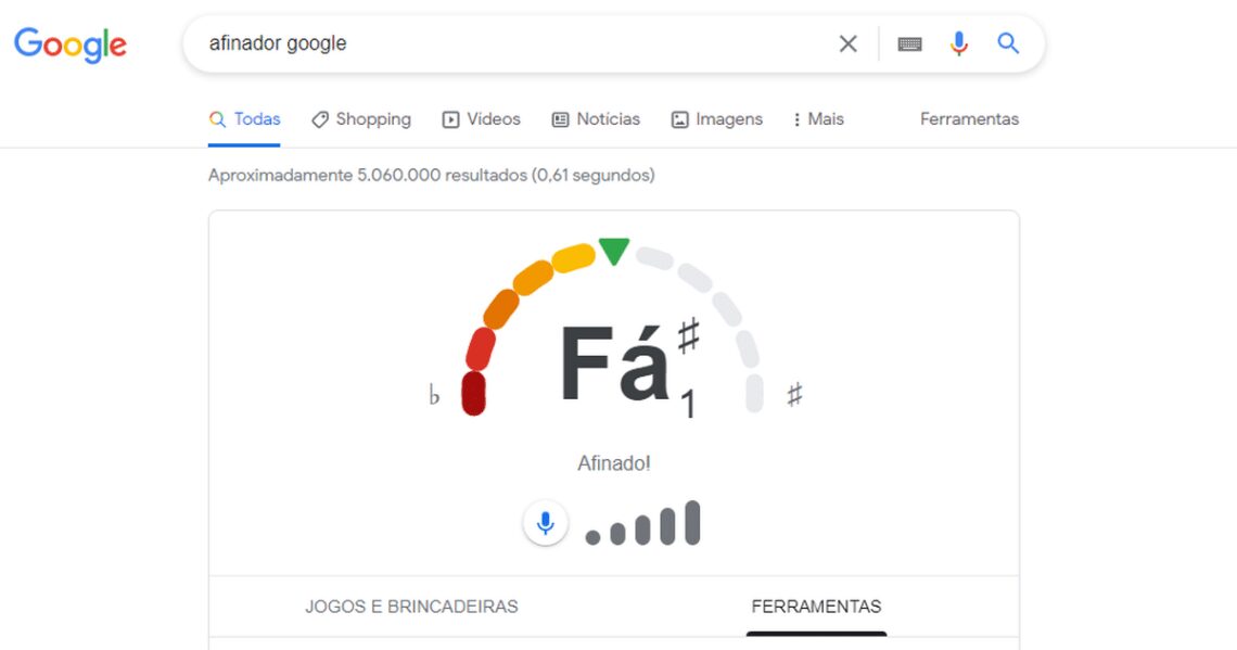 2Afinador Google