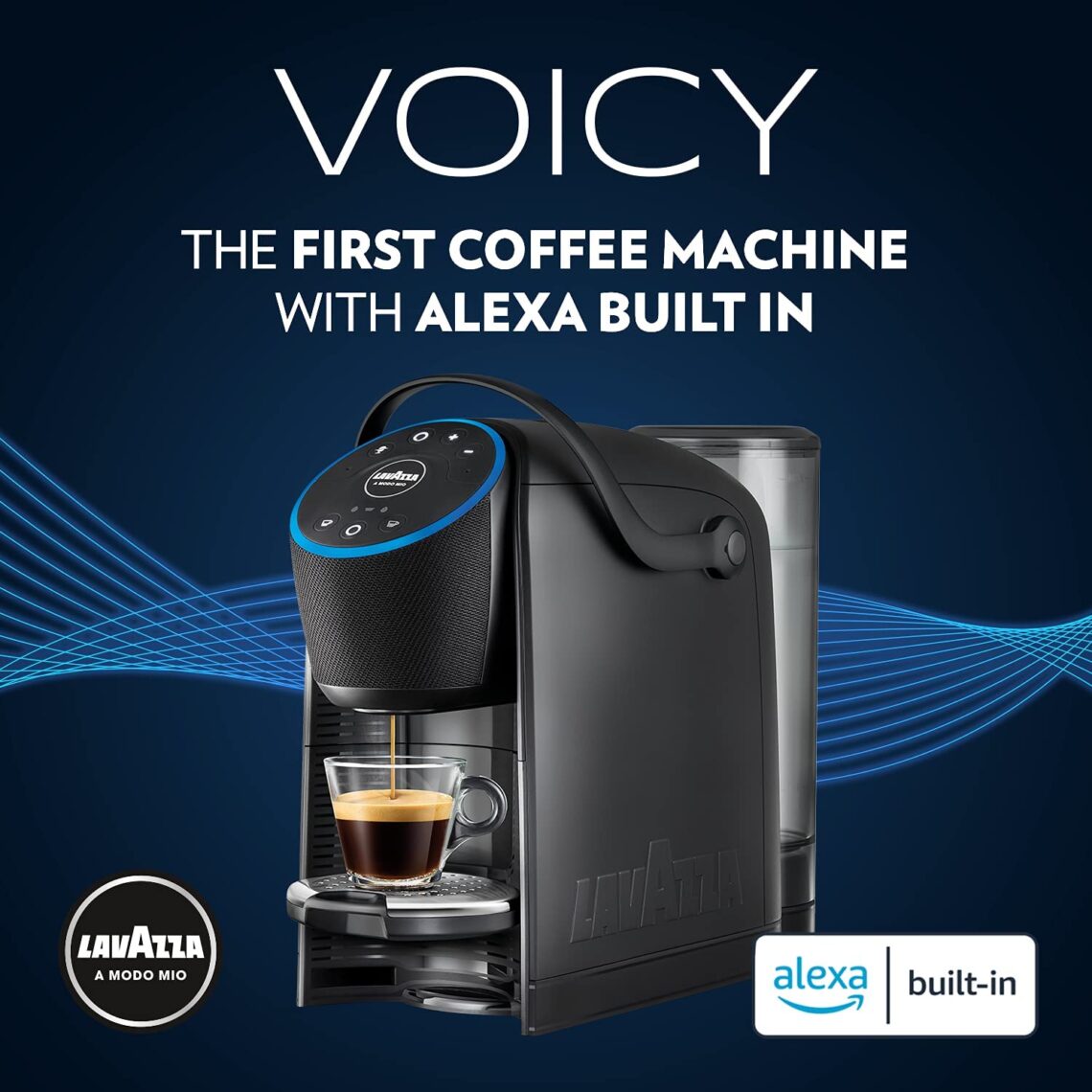 Máquina de café da Lavazza tem Alexa embutida