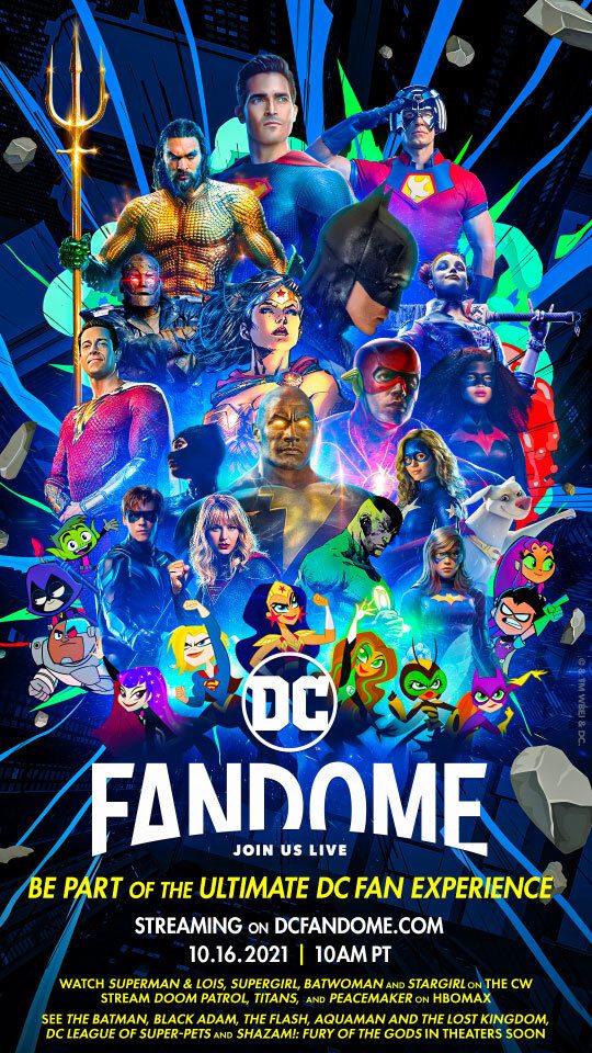 Warner Bros. e DC Comics revelam os convidados do DC FanDome 2021