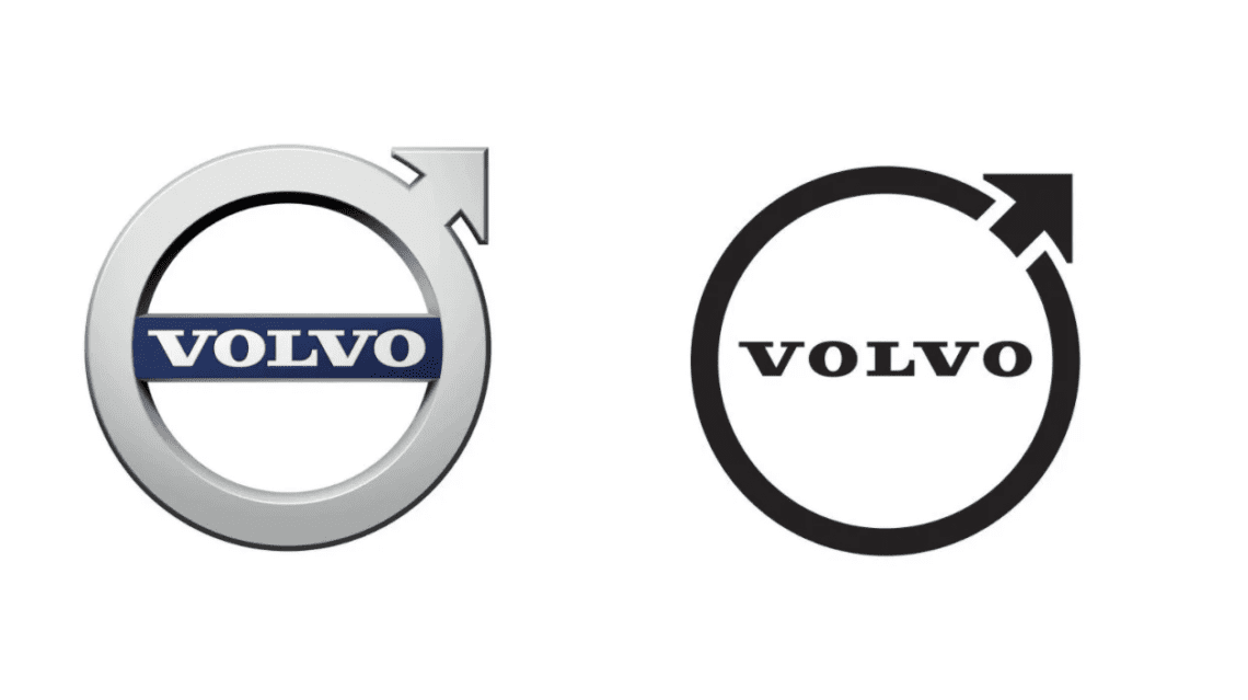 Volvo apresenta redesign de logo