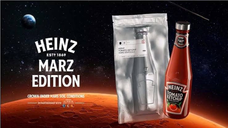 Heinz lança ketchup com “tomates marcianos”
