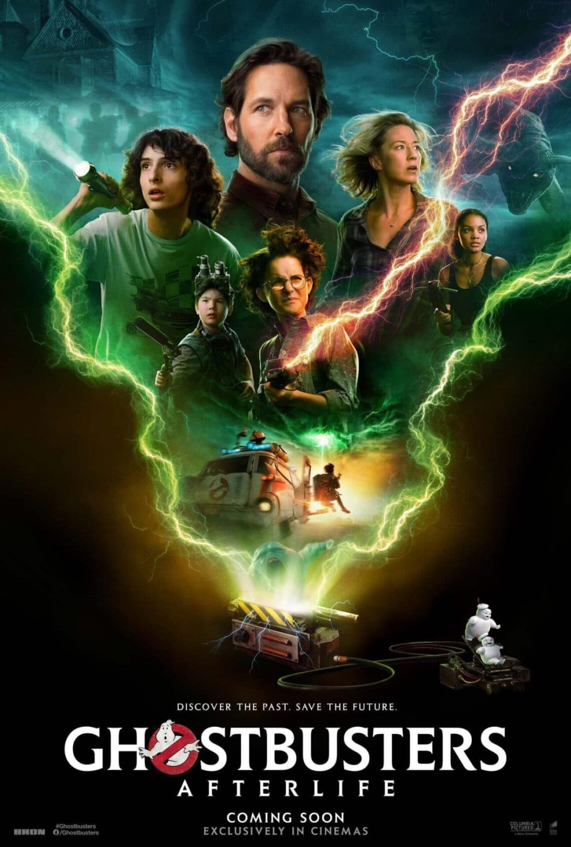 Ghostbusters Mais Alem Sony Pictures divulga trailer internacional com cenas ineditas e poster
