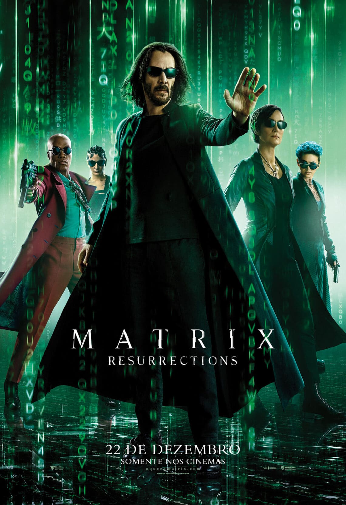 Warner apresenta o novo trailer de Matrix Resurrections